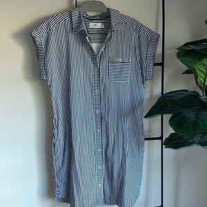 Vineyard Vines Seersucker Striped Margo Shirt Dress